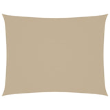 Vidaxl Sun Shade Rectangular 2.5x4 M in tessuto Oxford Beige