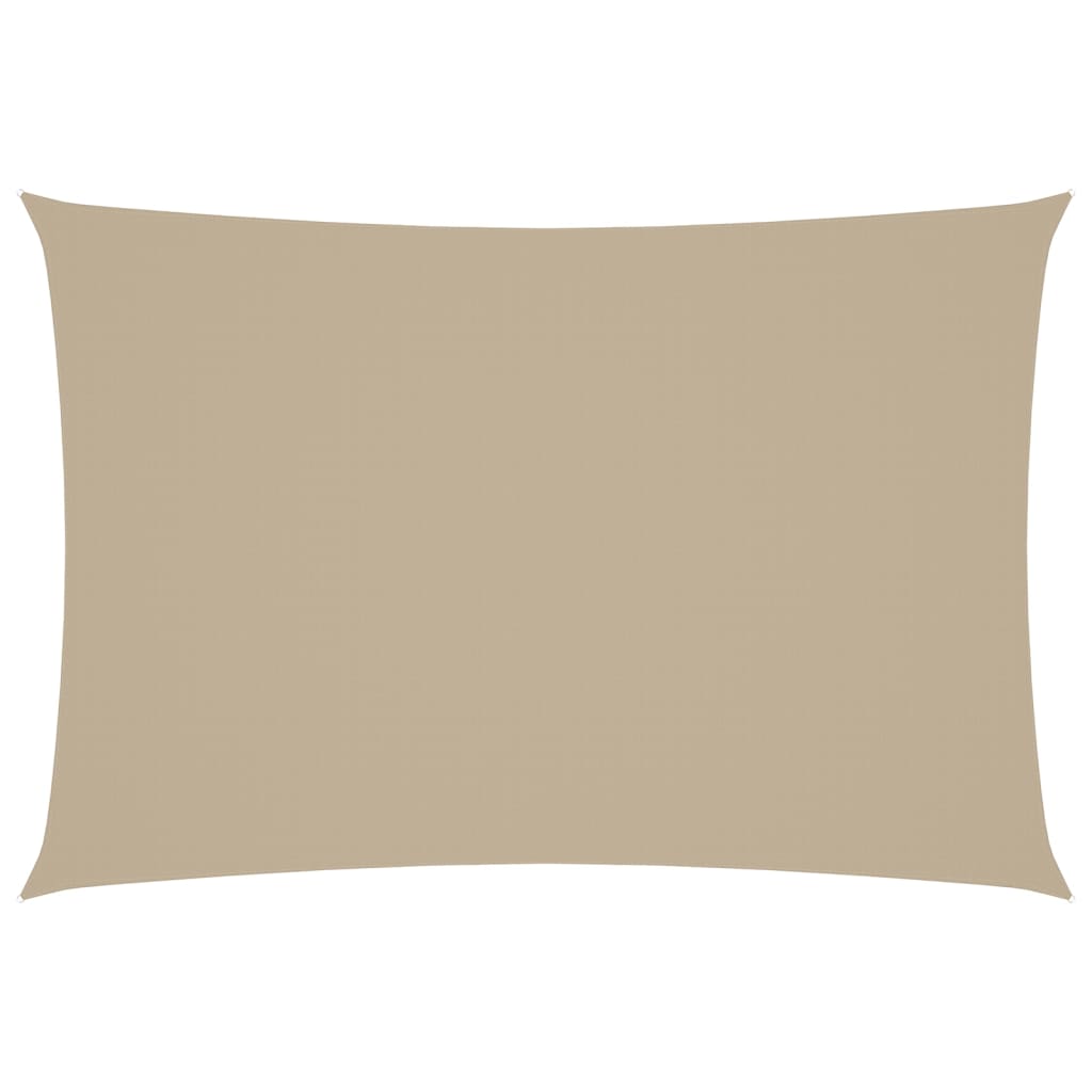 Vidaxl Sunshade Rectangular 2,5x4,5 M Oxford Fabric Beige