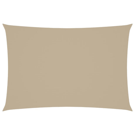 VIDAXL Sunshade Rechteck 2,5 x 4,5 M Oxford Stoff Beige