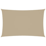 VIDAXL SUNSHATE RETTANGULUR 2,5 x 5 M. Oxford Stoff Beige