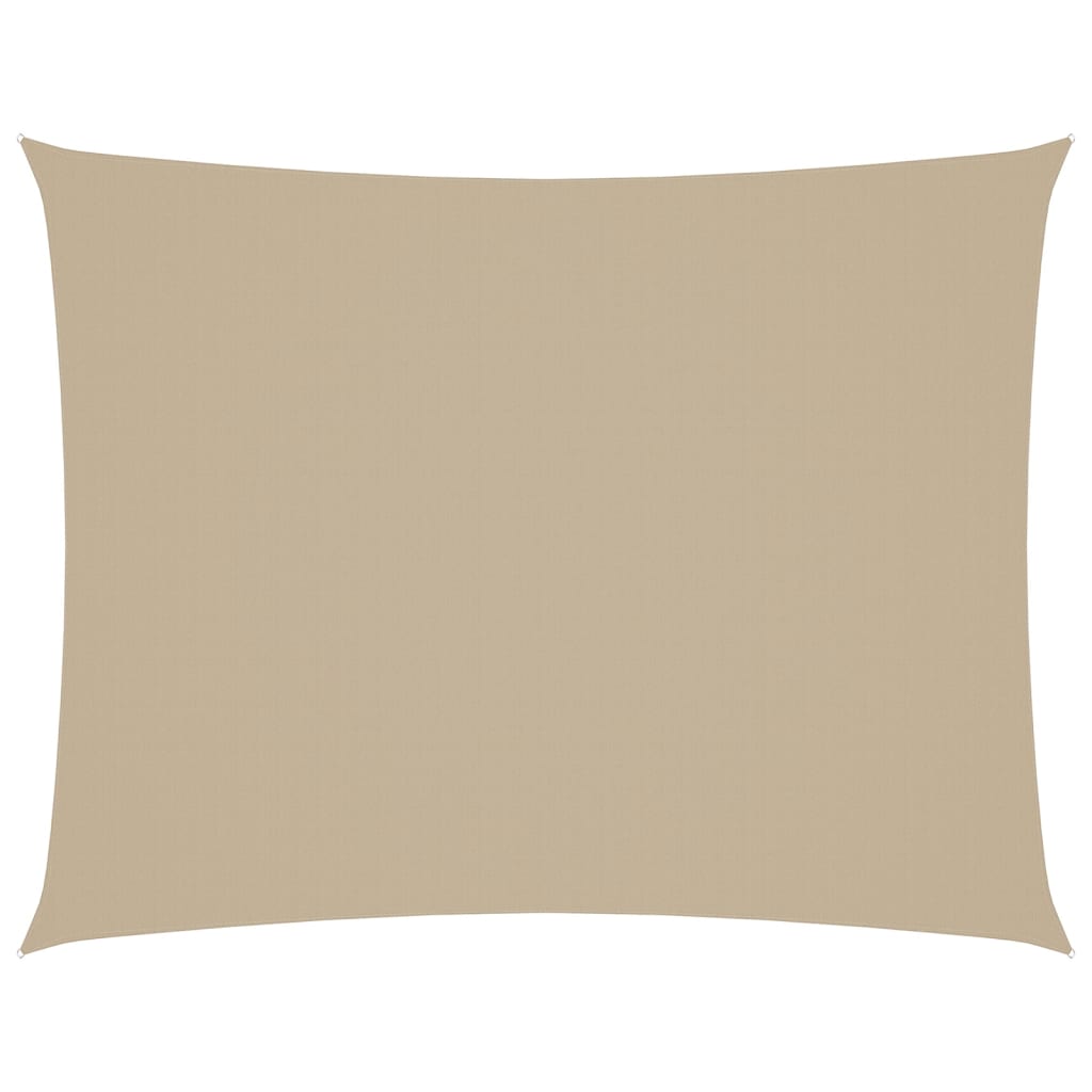 Vidaxl Sunshade Rectangular 3x4 M Oxford Fabric beige