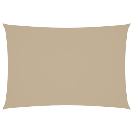 VIDAXL SUNSHATE RETTANGULUR 3x5 M Oxford Stoff Beige
