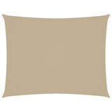 VIDAXL Sunshade Rechteck 3x6 M Oxford Stoff Beige