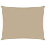 VIDAXL Sunshade Rechteck 3,5 x 4,5 M Oxford Stoff Beige