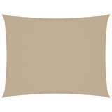 Vidaxl Sunshade rektangulær 3,5x4,5 m Oxford Fabric Beige