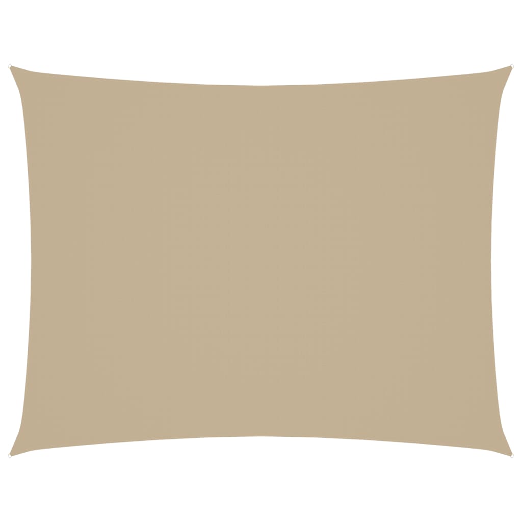 Vidaxl Sunshade rectangulaire 3,5x5 m oxford tissu beige