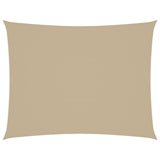 VIDAXL Sunshade Rechteck 3,5 x 5 M. Oxford Stoff Beige