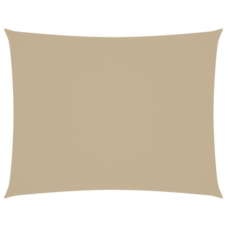 VIDAXL Sunshade Rechteck 3,5 x 5 M. Oxford Stoff Beige