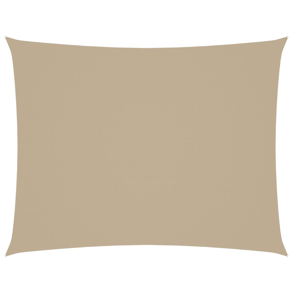 Vidaxl Sunshade prostokątny 4x5 M Oxford Tabil Beige