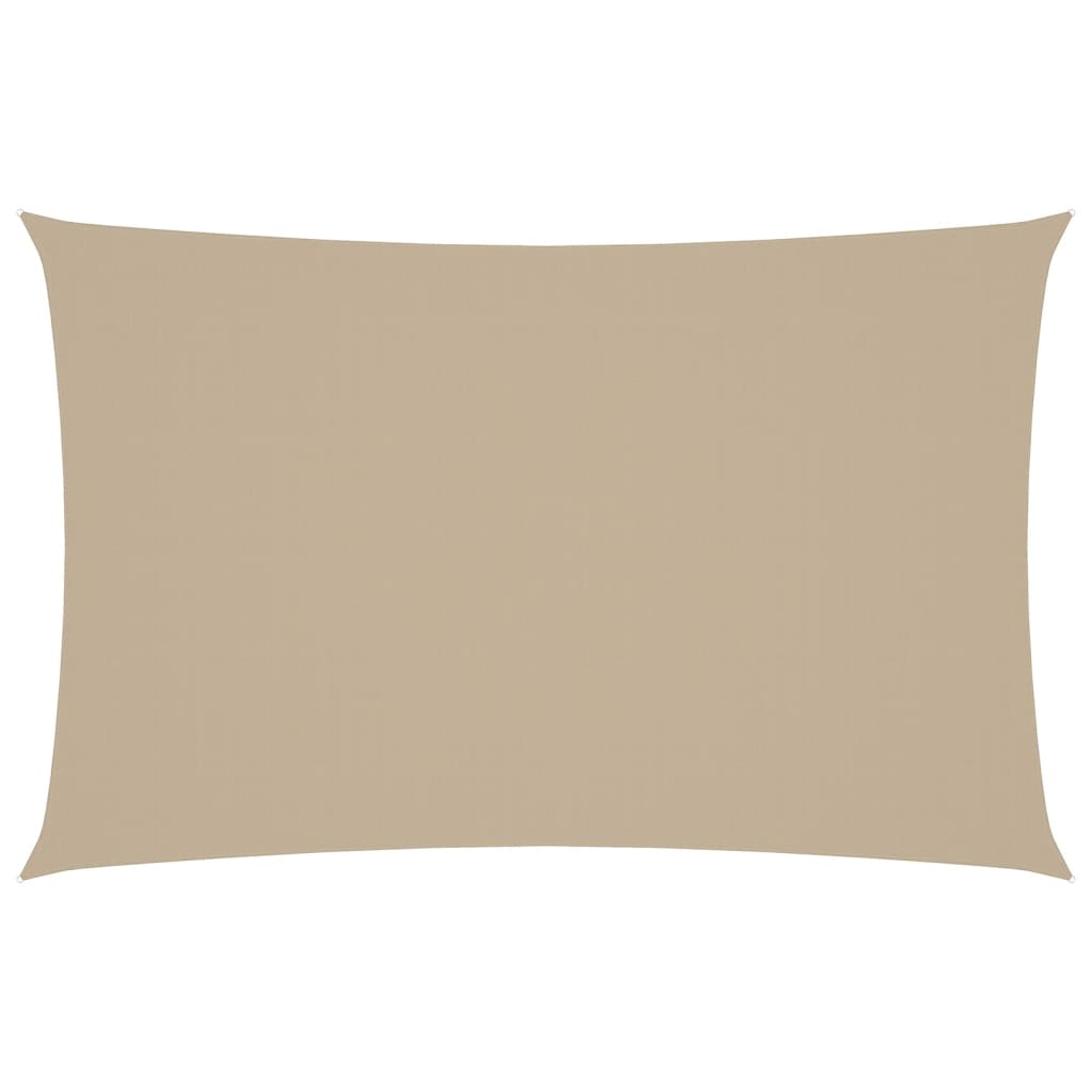 Vidaxl Sunshade Rectangular 4x7 M Oxford Fabric Beige