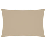 Vidaxl Sunshade Rectangular 4x7 M Oxford Fabric Beige