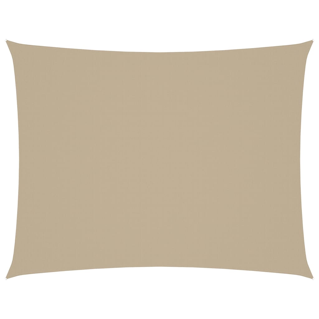 Vidaxl Sunshade rectangulaire 5x7 m oxford tissu beige