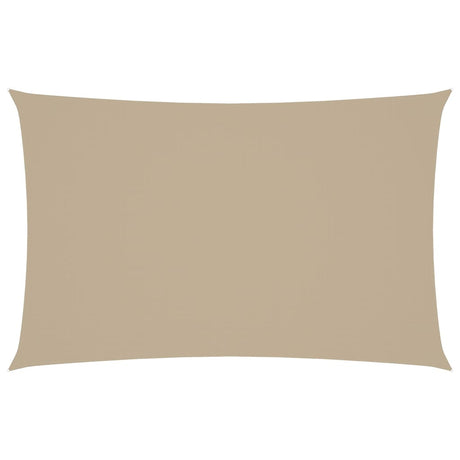 Vidaxx rechteckiger Sonnenschirm 5x8 m Oxford-Stoff beige