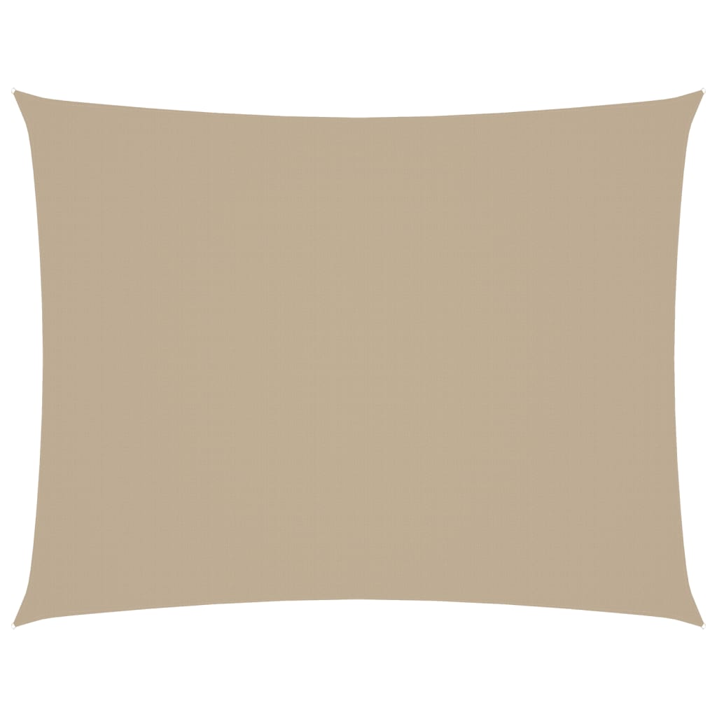 Vidaxl Sunshade Rectangular 6x7 M Oxford Fabric Beige