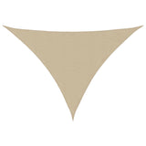 Vidaxl Sunshade Triangular 3x3x4.24 M Oxford Stof beige