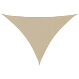Vidaxl Sunshade Triangular 3x4x4 M Oxford Stoff Beige