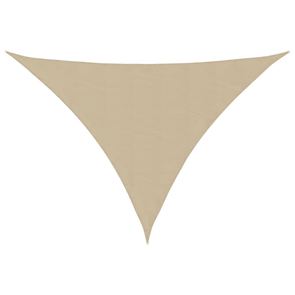 Vidaxl Sunshade triangulaire 4x4x5.8 m Oxford tissu beige