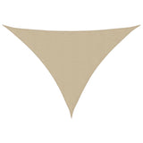VIDAXL SUNSHAD TRIGUGULAR 4,5X4,5X4,5 M Oxford Stoff Beige