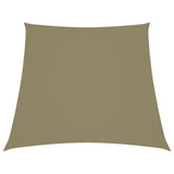 Vidaxl Zonnezeil Trapez 2 4x3 M Oxford Stoff Beige
