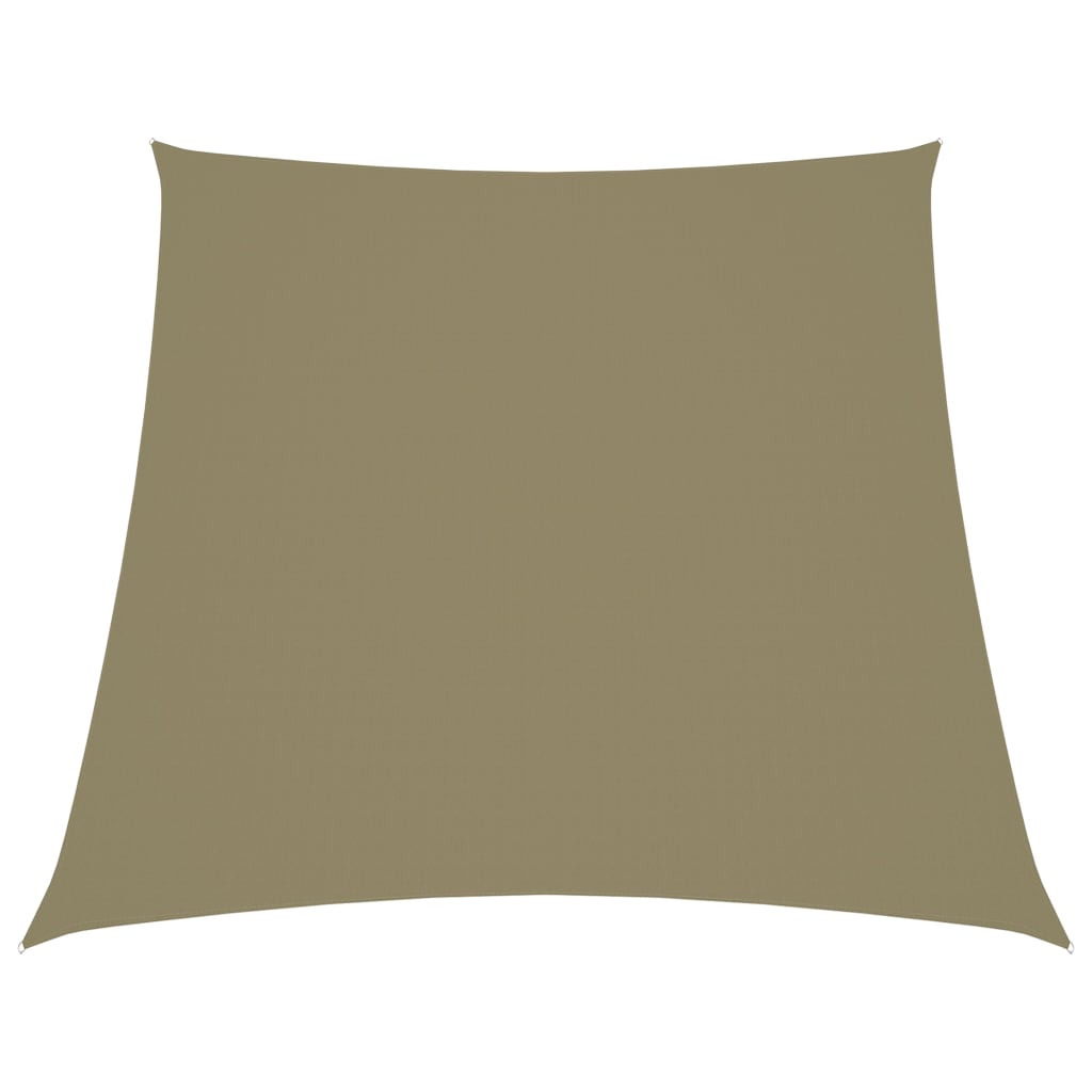 Vidaxl sunshade trapez 3 4x3 m Oxford Fabric Beige