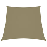 Trapecio Vidaxl Sunshade 4 5x4 m Oxford Fabric beige