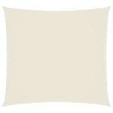 VIDAXL SUNSHADE Square 2,5 x 2,5 M Oxford Stoff Crème -Colored