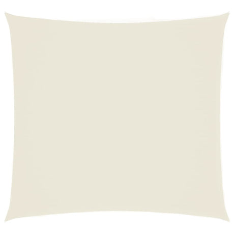 VIDAXL SUNSHADE Square 2,5 x 2,5 M Oxford Stoff Crème -Colored