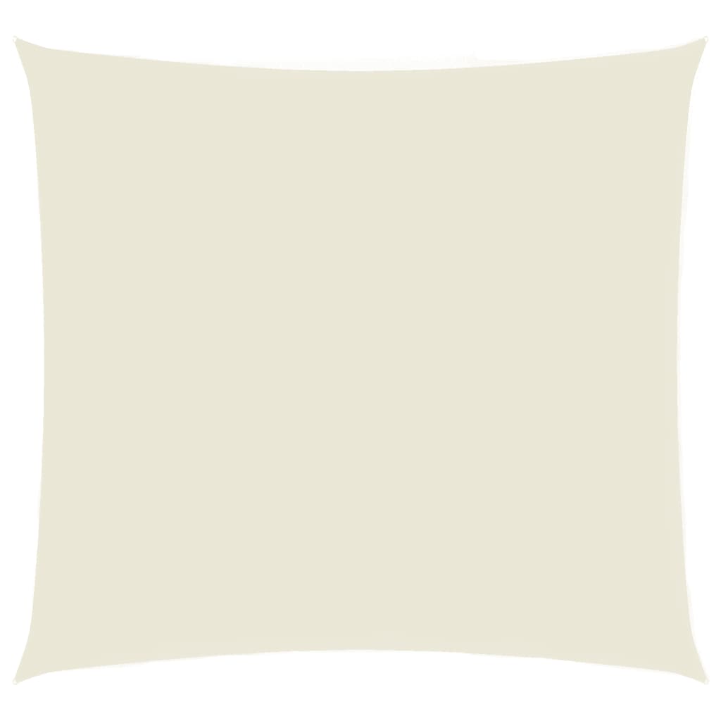 Vidaxl Sunchade Square 5x5 M Oxford Stoff Crème -Colored