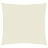 Vidaxl Sunchade Square 5x5 M Oxford Stoff Crème -Colored