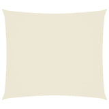 Vidaxl Sunshade Rectangular 2x2.5 M Oxford Fabric Cream