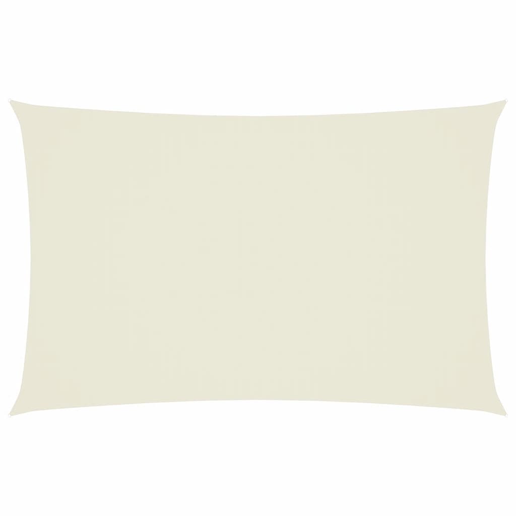 VIDAXL Sunshade Rechteck 2x4,5 M Oxford Stoff Crème -Colored