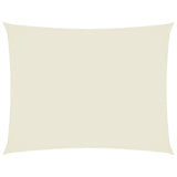 VIDAXL Sunshade Rechteck 2,5 x 3,5 M Oxford Stoff Crème -Colored