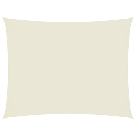 VIDAXL Sunshade Rechteck 2,5 x 3,5 M Oxford Stoff Crème -Colored