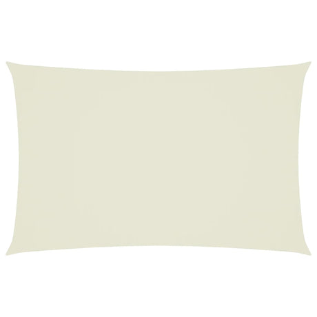 Vidaxl Sonnenschatten rechteckig 2,5 x 5 M. Oxford Stoff Crème -Colored