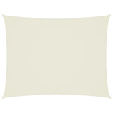 VIDAXL Sunshade Rechteck 3x4 M Oxford Stoffcreme -Colored
