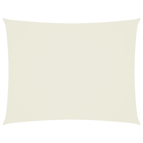 VIDAXL Sunshade Rechteck 3x4,5 M Oxford Stoff Crème -Colored