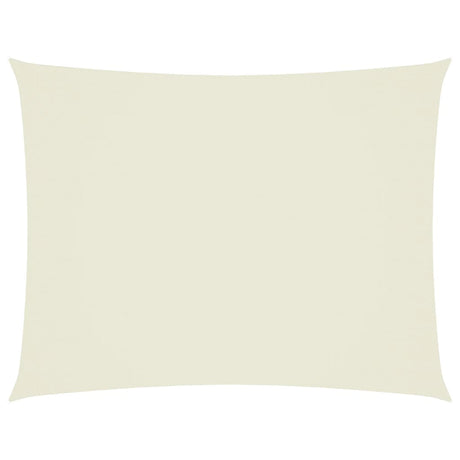 VIDAXL Sunshade Rechteck 3,5 x 5 M. Oxford Stoff Crème -Colored