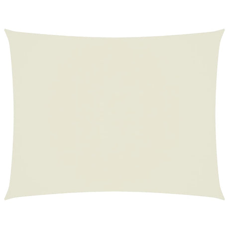 VIDAXL Sunshade Rechteckige 6x7 M Oxford Stoff Crème -Colored