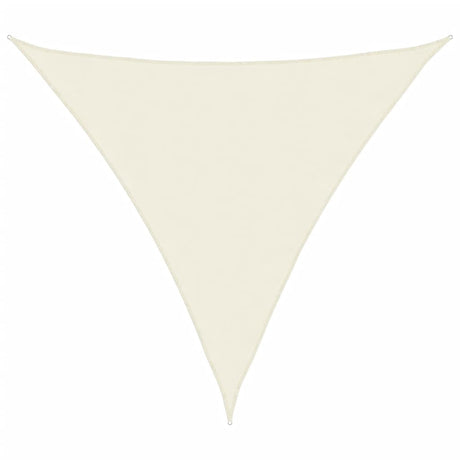Vidaxl Sunshade Triangular 3x3x3 M Oxford Stoff Crème -Colored