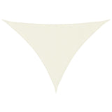 Vidaxl Sunshade Triangular 3,5x3,5x4,9 M Oxford Stoffcreme -Colored