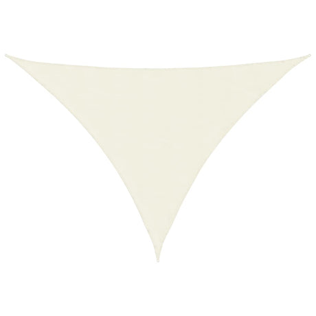 Vidaxl -Markise Dreieck 4x4x5,8 M Oxford Stoff Crème -Colored