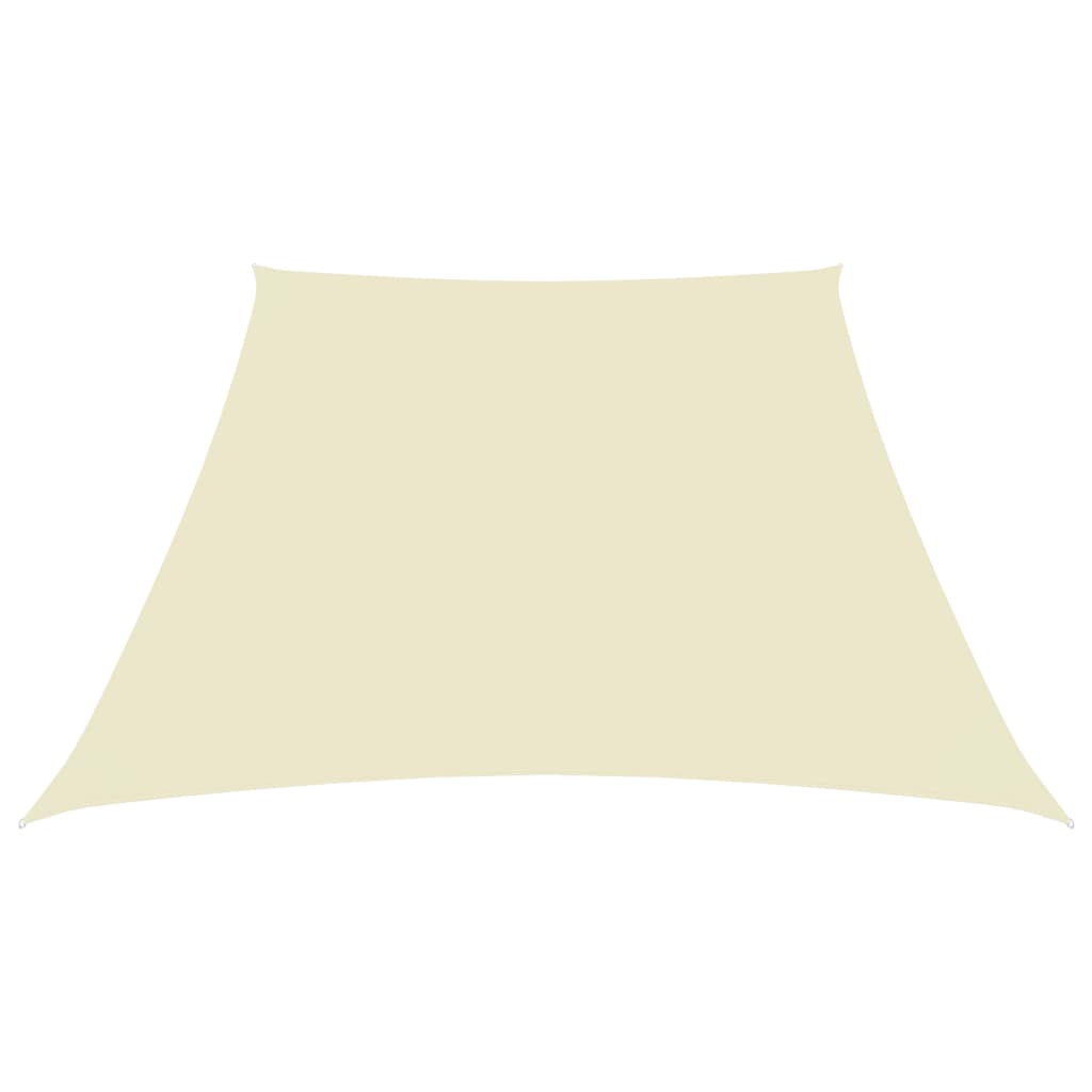 Vidaxl Zonnezeil Trapez 2 4x3 M Oxford Stoffcreme -Colored