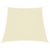 Vidaxl Sunshade Trapez 3 4x3 M Oxford Stoffcreme -gelöscht
