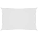 Vidaxl Sonnenschatten rechteckig 2,5 x 5 m Oxford Stoff weiß