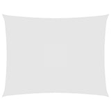 Vidaxl Sonnenschutz Rechteck 5x7 M Oxford Stoff weiß