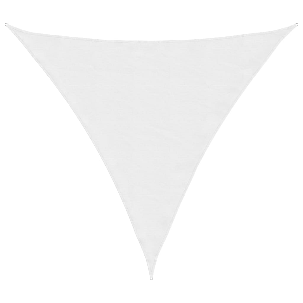 Vidaxl Sunshade Triangular 3x3x3 M Oxford Fabric White