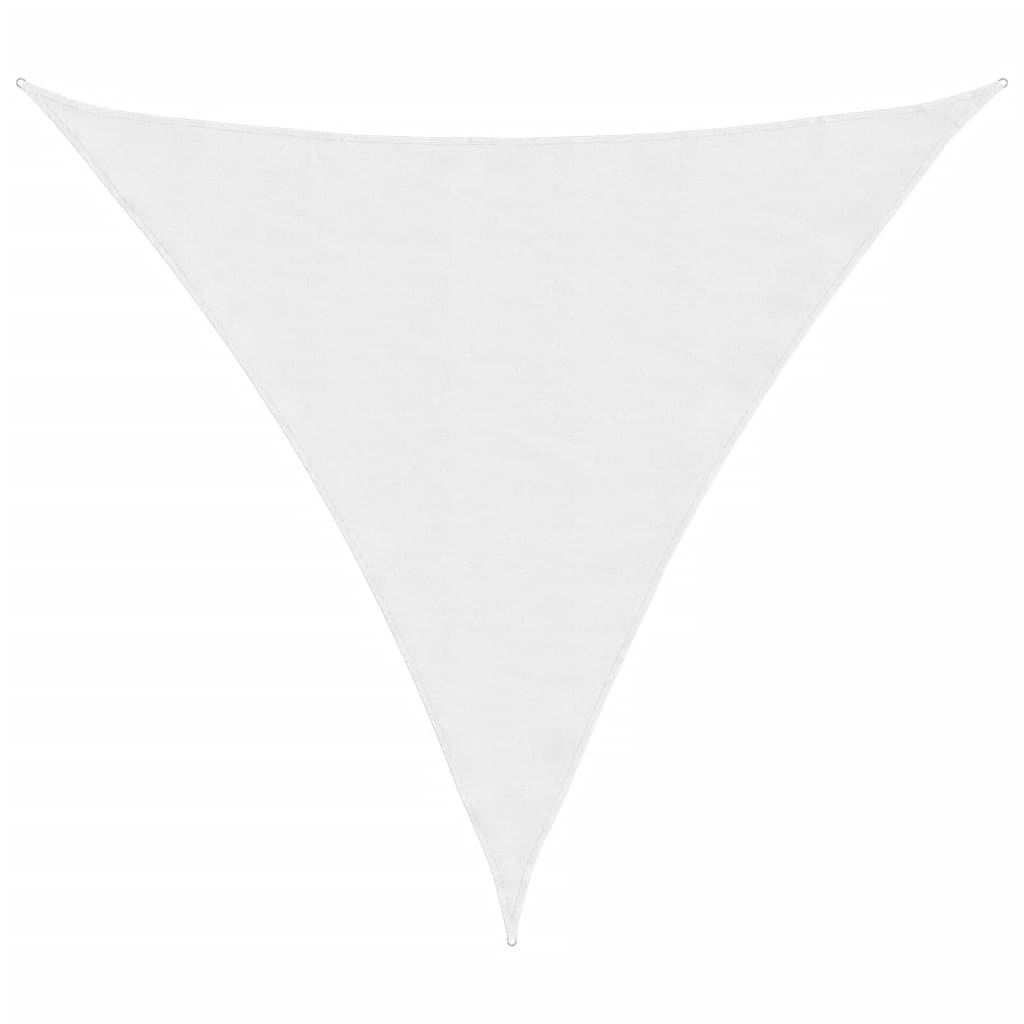 Vidaxl Sunshade Triangular 3.6x3.6x3.6 m Oxford fabric white