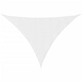 Vidaxl Sunchade Triangular 3x4x5 M Oxford Stoff weiß