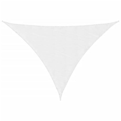 Vidaxl Sunchade Triangular 3x4x5 M Oxford Stoff weiß
