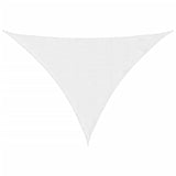 Vidaxl Sunshade Triangular 3x4x5 M Oxford Fabric White